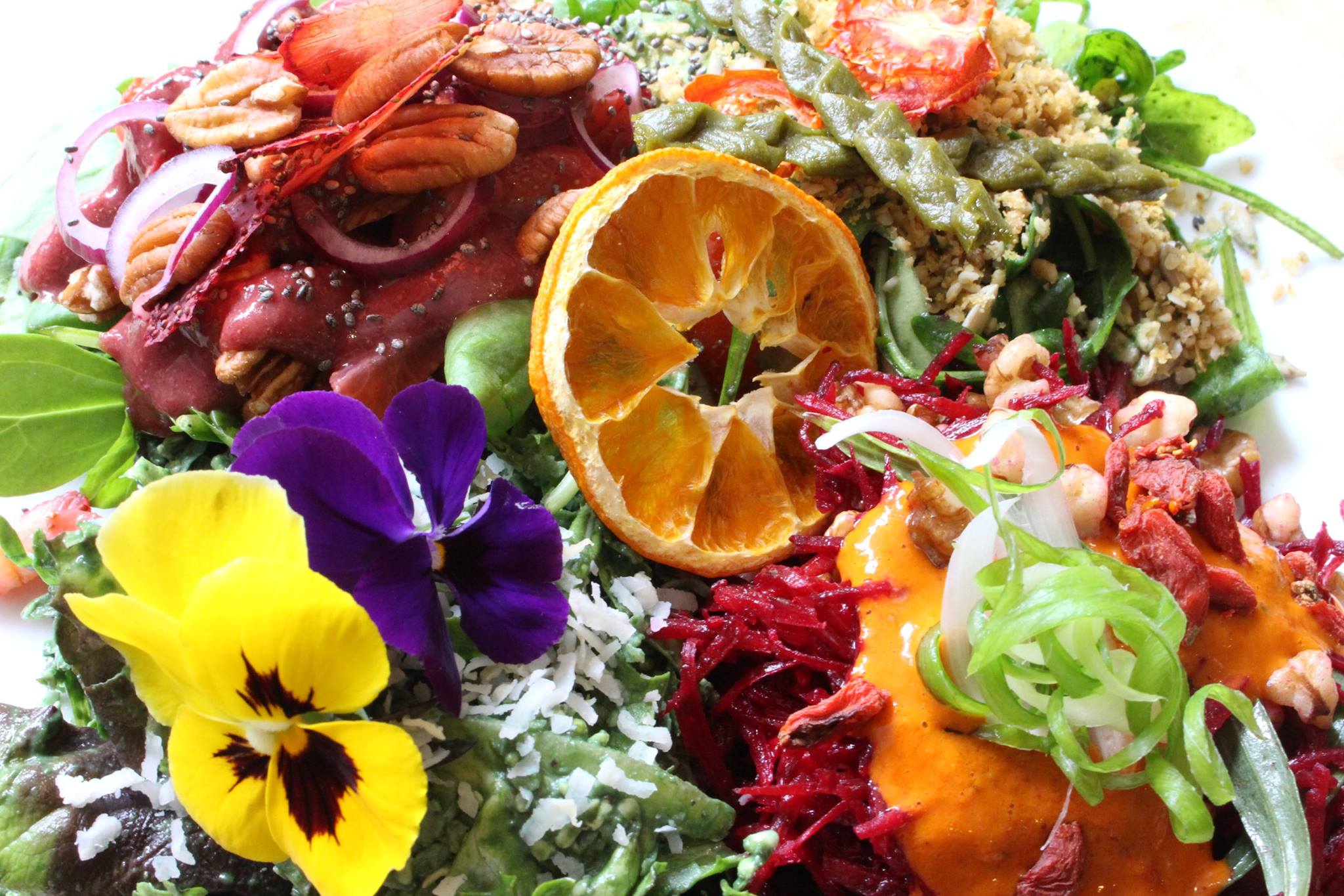 Superfoods raw salad Chris Westby